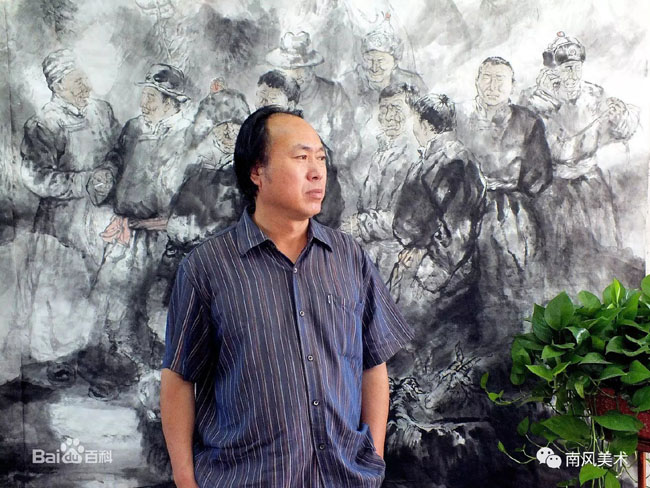 笔墨求索入我心 如爱三彩当时代一一王晓银西域彩墨系列
