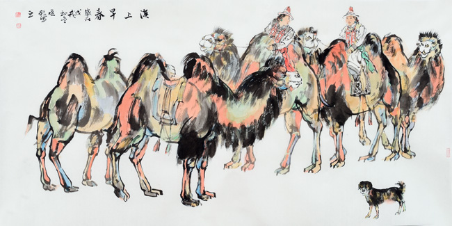 �������й�����Ʒ��Į���紺  68x136cm