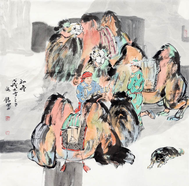 ��������������й���ϵ����Ʒ������ 68x68cm