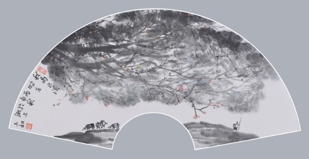 陆小和山水画作品