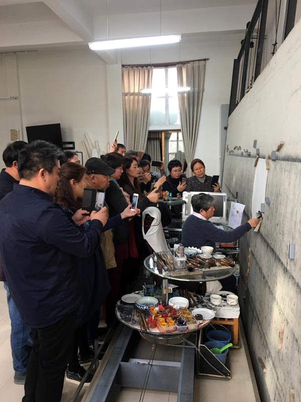 导师于志学亲自授课
