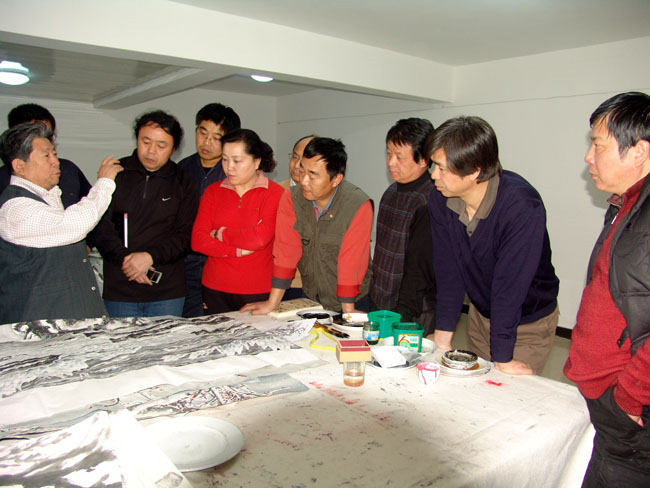 2007年导师于志学为学员讲课