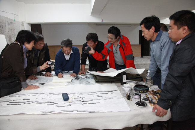 2011年于志学为学员讲课