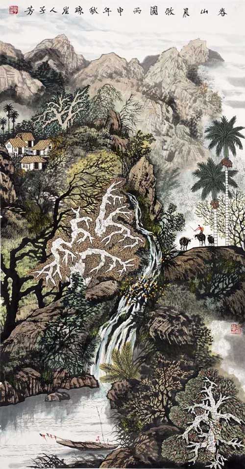 徽州印象--走进于志学黄山艺术馆、齐云山写生