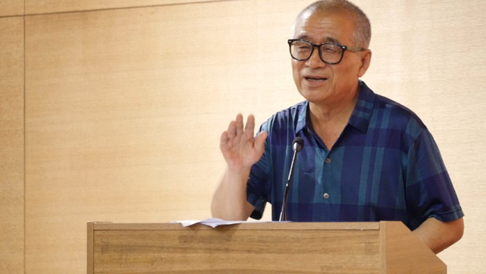 穆瑞彪作《继往开来,砥砺奋进,把冰雪画艺术推向新的高峰》的工作报告