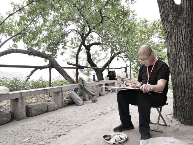 ֪ɽ��ˮ-��������д��ƽ˳д����Ʒ