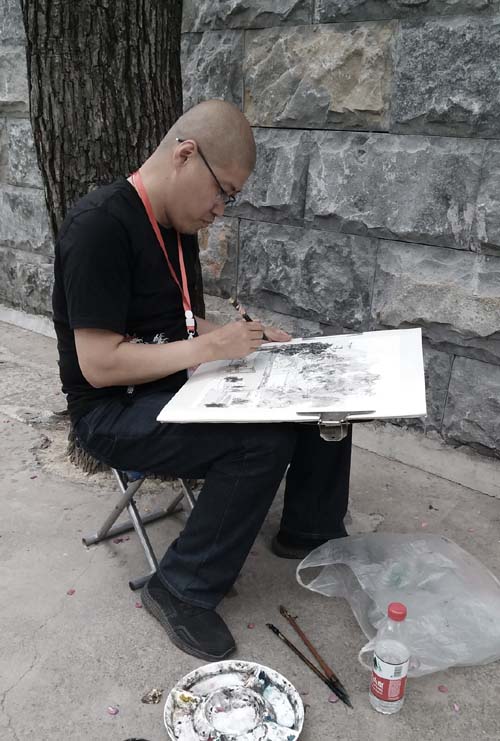 ֪ɽ��ˮ----����ƽ˳д����Ʒ����