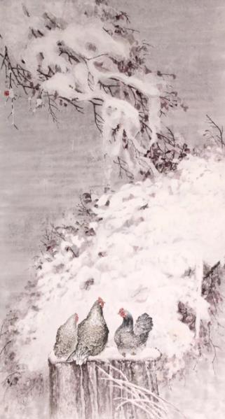 7《聆听》98X180cm 2012年入选中国美协主办的全国“八荒通神-哈尔滨首届双年展(中国画)”并被收藏.jpg 7《聆听》98X180cm 2012年入选中国美协主办的全国“八荒通神-哈尔滨首届双年展(中国画)”并被收藏.jpg