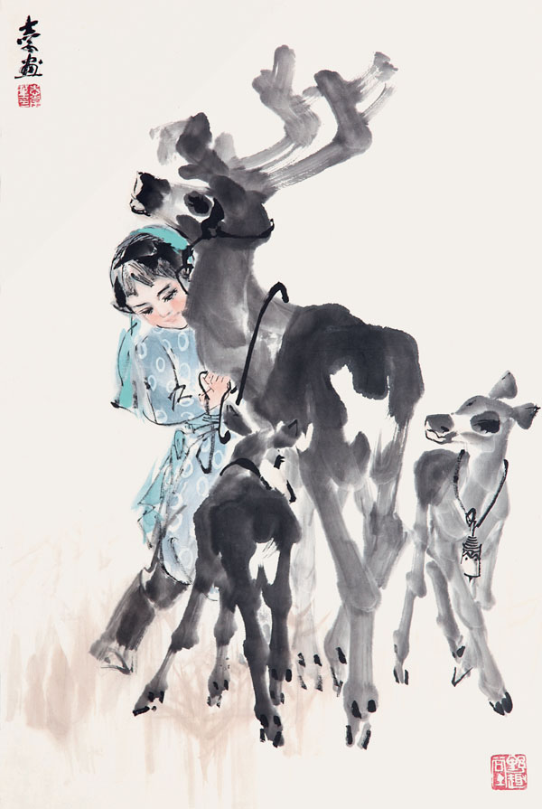 1977年 晓露清新 68x46cm 于志学 IMG_5755.JPG 1977年 晓露清新 68x46cm 于志学 IMG_5755.JPG