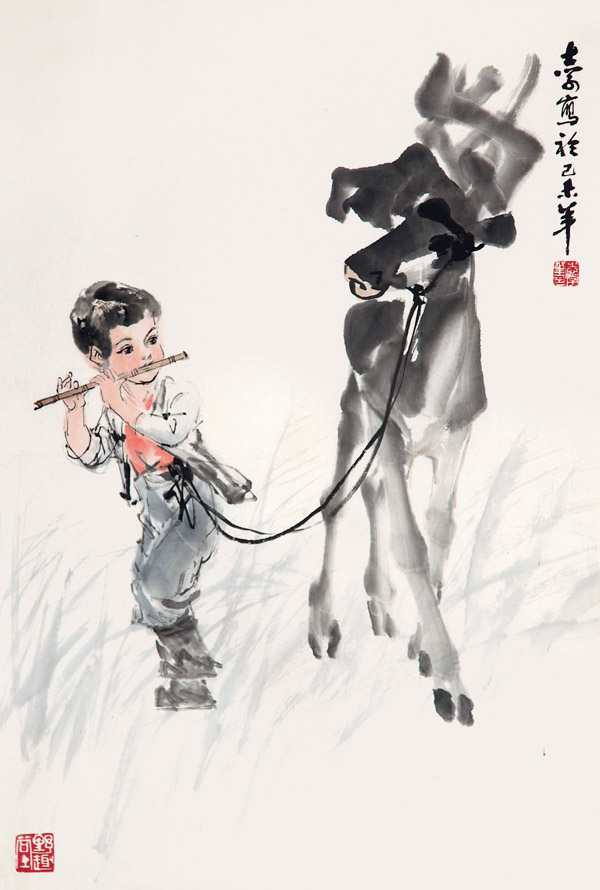 1979年 两小无猜 68x46cm IMG_5775.JPG 1979年 两小无猜 68x46cm IMG_5775.JPG