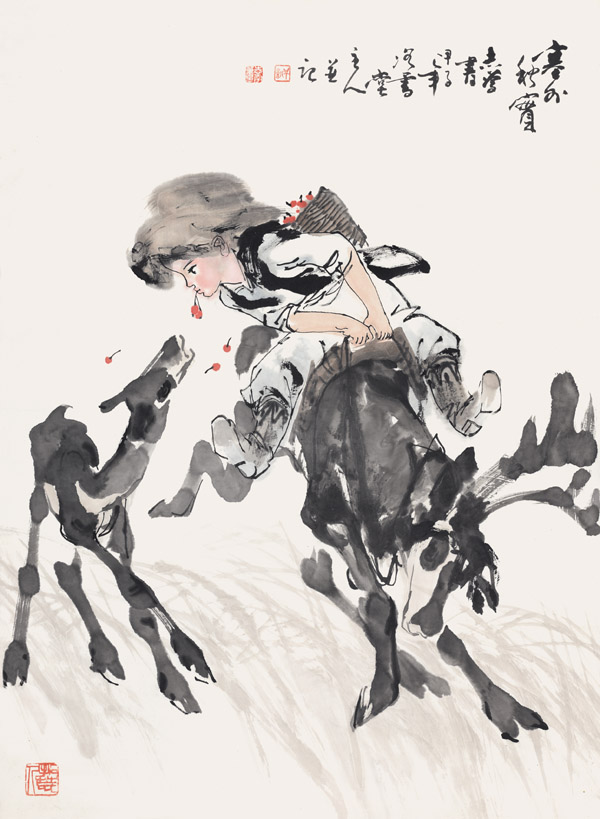 1984年 塞外秋实 68x68cm ,.jpg 1984年 塞外秋实 68x68cm ,.jpg
