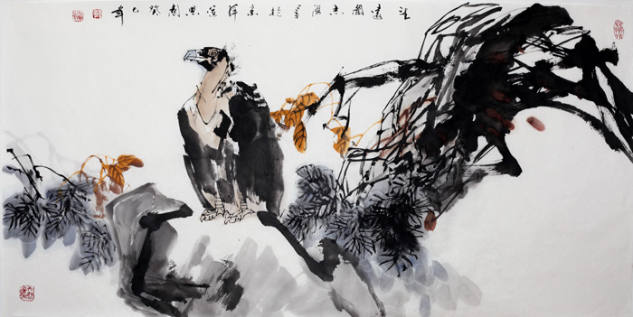 望远图 136x68cm 2013年IMG_1345.jpg 望远图 136x68cm 2013年IMG_1345.jpg