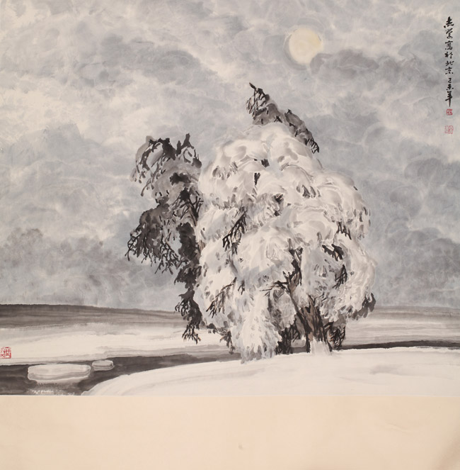2 北国银装 1980年 92x107cm.JPG 2 北国银装 1980年 92x107cm.JPG