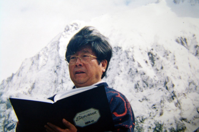 14-2002年于志学在新西兰库克雪山.JPG 14-2002年于志学在新西兰库克雪山.JPG