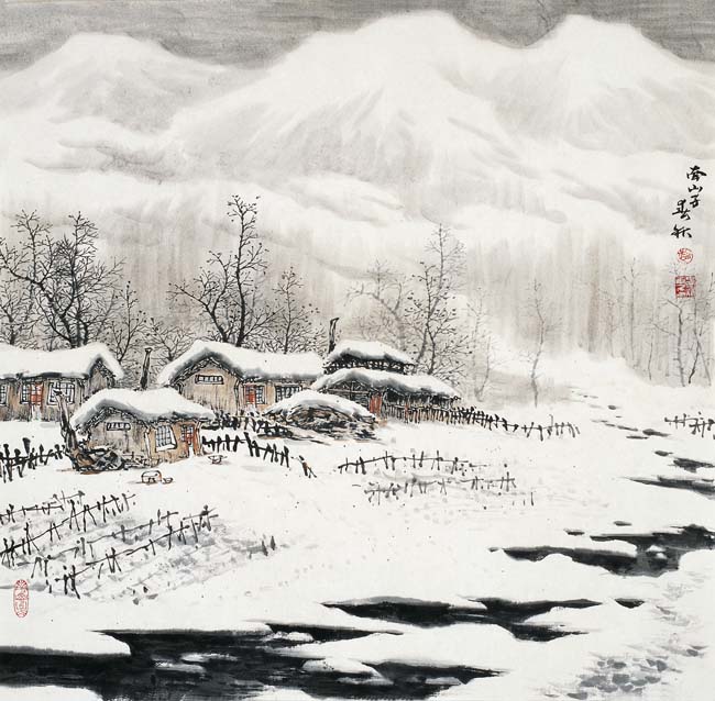 赵春秋 寂静的山村.jpg 赵春秋 寂静的山村.jpg