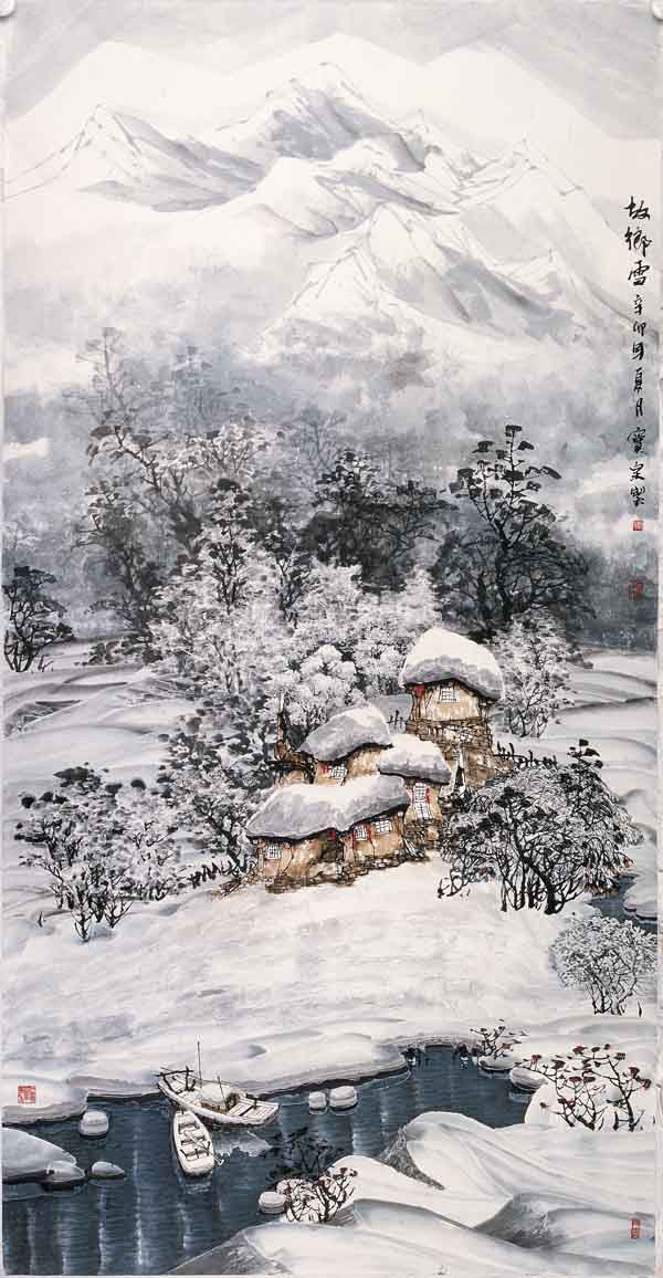 阎宝泉《故乡雪》97x180cm.jpg 阎宝泉《故乡雪》97x180cm.jpg