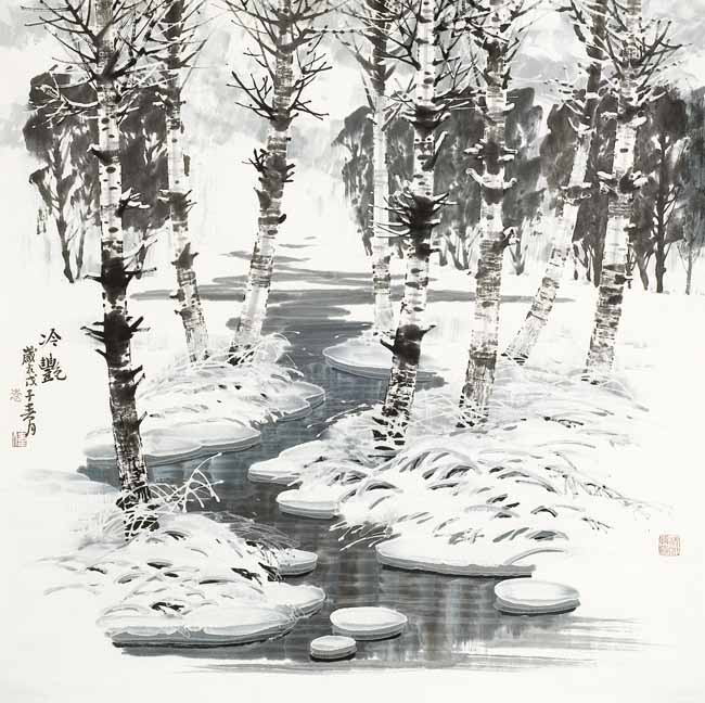 袁伟《冷艳》 68x68 2008年.jpg 袁伟《冷艳》 68x68 2008年.jpg
