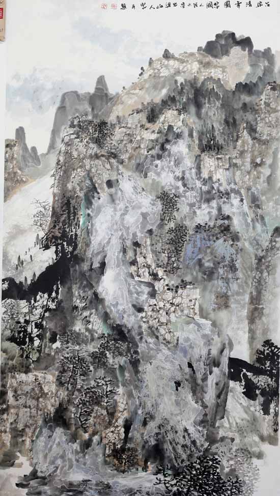 加宏杰 吕梁清霁图 198x98 2010年.jpg 加宏杰 吕梁清霁图 198x98 2010年.jpg