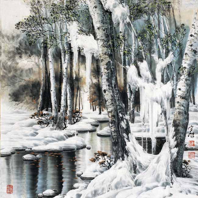 陈宇飞 北疆颂 68×68 2010年.jpg 陈宇飞 北疆颂 68×68 2010年.jpg