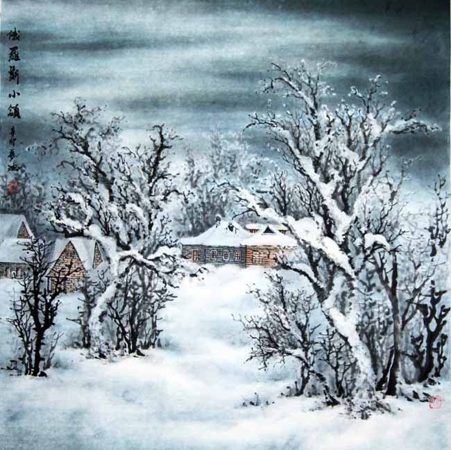 吴梦迪 俄罗斯小镇 2011年 68X68.JPG 吴梦迪 俄罗斯小镇 2011年 68X68.JPG