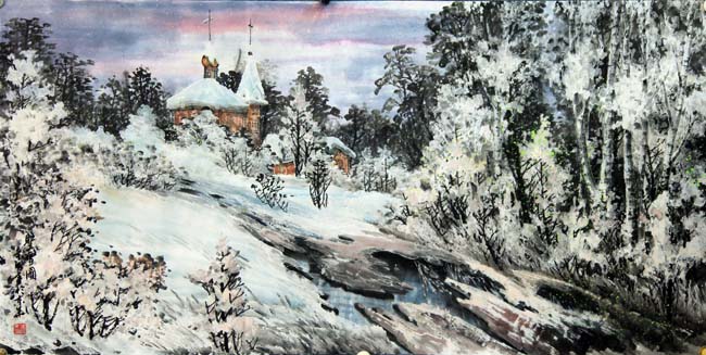 李振东 圣雪图 2011年135X68.JPG 李振东 圣雪图 2011年135X68.JPG