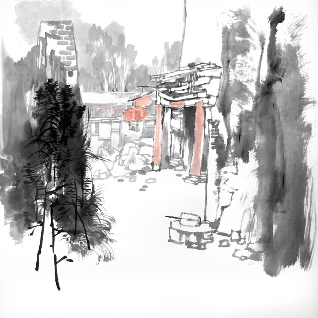 大汖村一角42cmx42cm(软卡).jpg 大汖村一角42cmx42cm(软卡).jpg