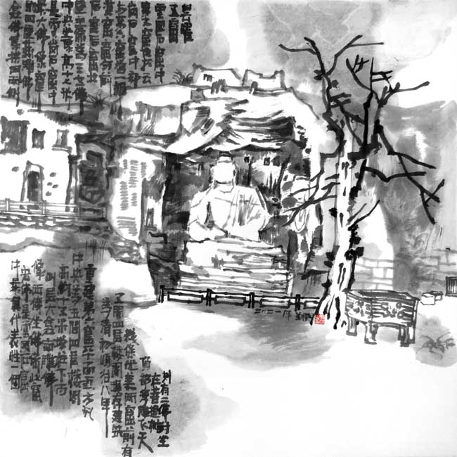 昙曜五窟40cmx40cm(软卡).jpg 昙曜五窟40cmx40cm(软卡).jpg