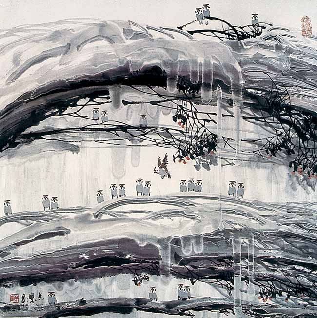2-冰雪山水画的透射光 雀语鸣春.jpg 2-冰雪山水画的透射光 雀语鸣春.jpg