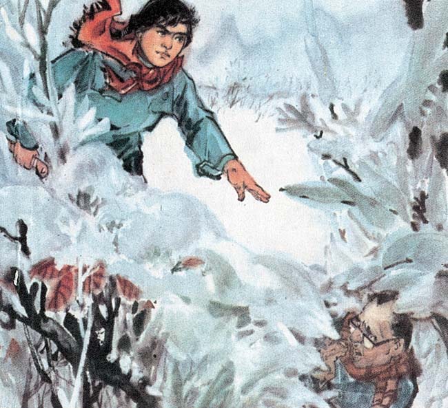 雁鸣湖畔 连环画封面 于志学 1977年 黑龙江出版社.jpg 雁鸣湖畔 连环画封面 于志学 1977年 黑龙江出版社.jpg