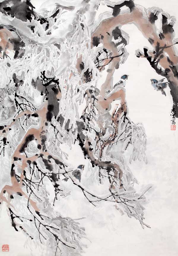 9-1982年 清流 97×68 无时间无.jpg 9-1982年 清流 97×68 无时间无.jpg