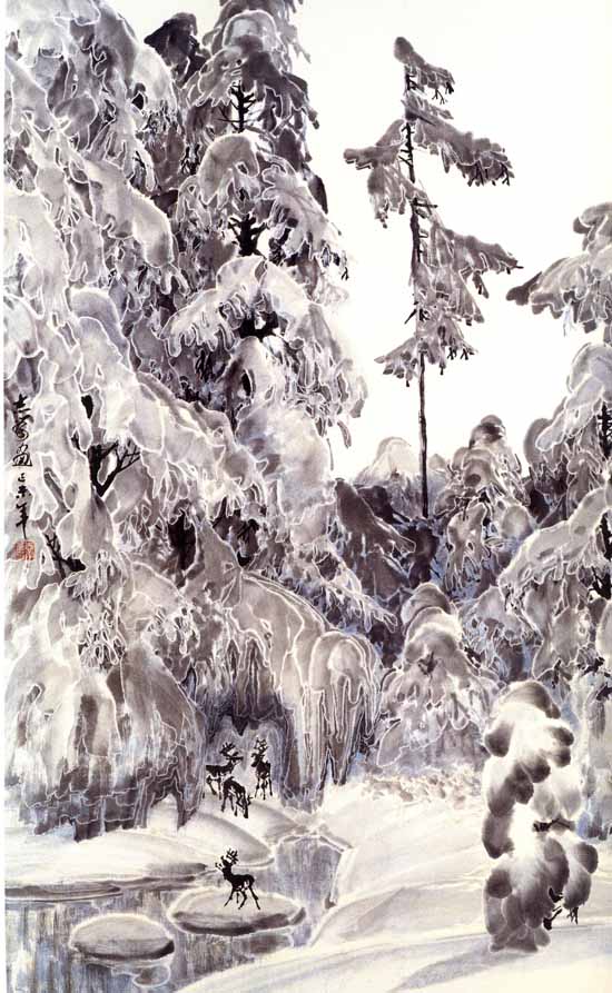 7-1979年 塞外曲 104x 64cm 中国美术馆收藏 .JPG 7-1979年 塞外曲 104x 64cm 中国美术馆收藏 .JPG