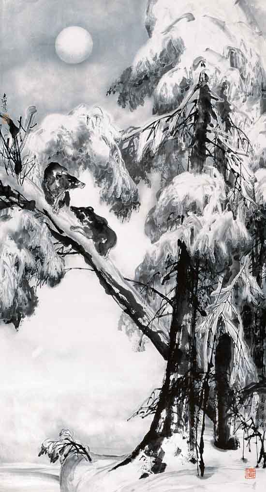 11-两只熊 1982年 177x94cm.jpg 11-两只熊 1982年 177x94cm.jpg