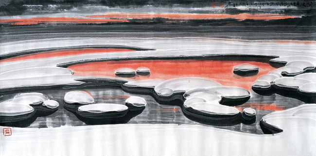 21-八方细流归一统 1987年 68X136cm.jpg 21-八方细流归一统 1987年 68X136cm.jpg