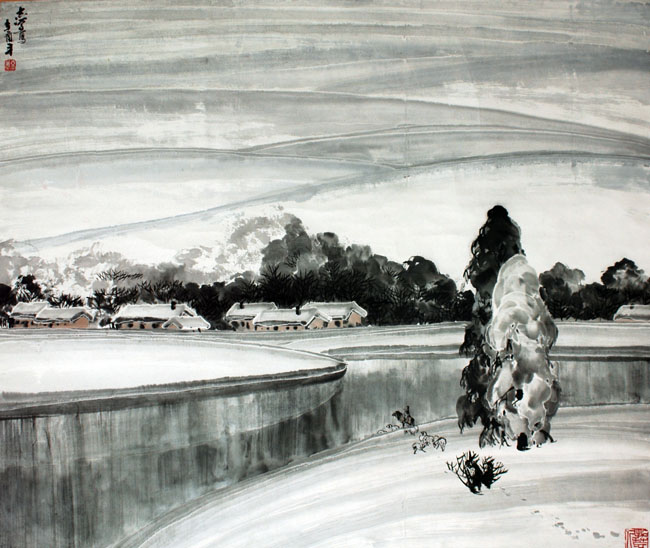 8-1981年 啊!北疆 93x110cm.jpg 8-1981年 啊!北疆 93x110cm.jpg