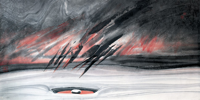 13-塞外天苍苍 1985年 68X136cm.jpg 13-塞外天苍苍 1985年 68X136cm.jpg