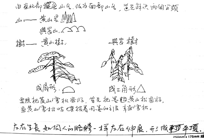 4- 于志学画黄山创作笔记-1.jpg 4- 于志学画黄山创作笔记-1.jpg