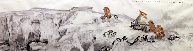 49-2014年 中国你好 145×540 cm 2014年.jpg 49-2014年 中国你好 145×540 cm 2014年.jpg