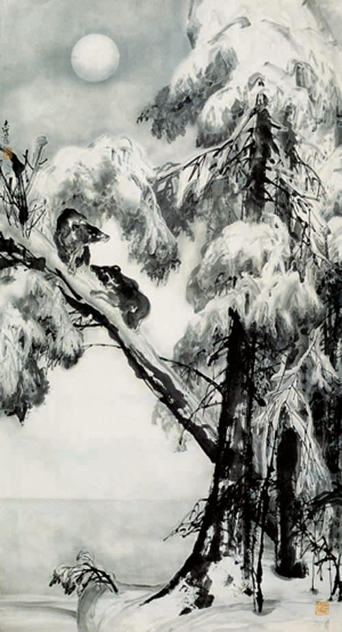 9-于志学 1982年 两只熊 180x90cm.jpg 9-于志学 1982年 两只熊 180x90cm.jpg