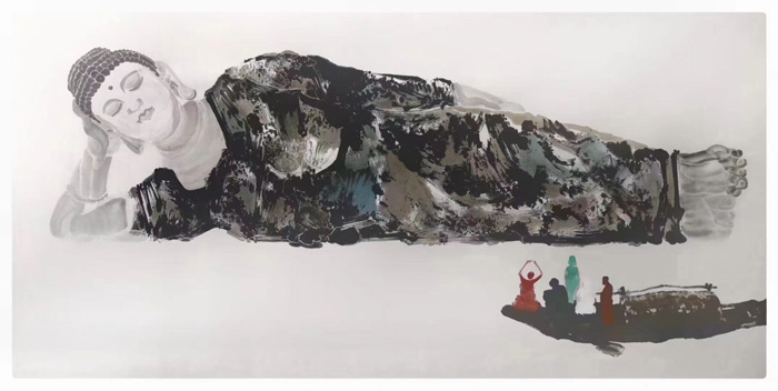 《此岸与彼岸》2018年 69x128cm QQ图片20231203224046.jpg 《此岸与彼岸》2018年 69x128cm QQ图片20231203224046.jpg