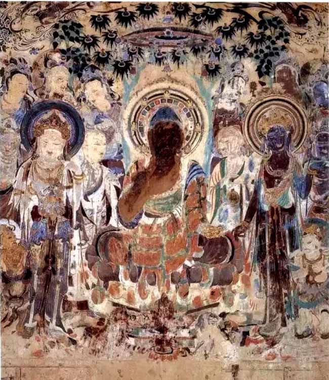 3- 敦煌壁画《说法图》2023_12_14_18_01_IMG_7369.JPG 3- 敦煌壁画《说法图》2023_12_14_18_01_IMG_7369.JPG