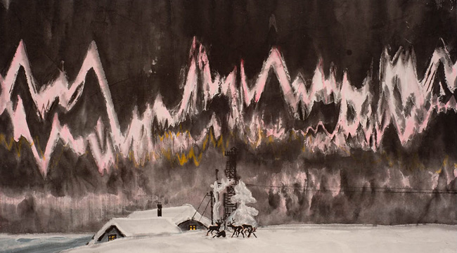 8-2 于志学 1989年 梦幻北极 38x68cm QQ图片20240102125201.jpg 8-2 于志学 1989年 梦幻北极 38x68cm QQ图片20240102125201.jpg