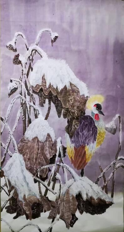 9- 刘春华 守望1 2023年 70x140cm.jpg 9- 刘春华 守望1 2023年 70x140cm.jpg