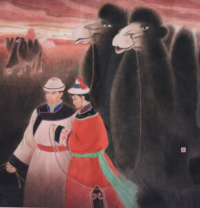 《原上》150x145cm1999年.JPG 《原上》150x145cm1999年.JPG